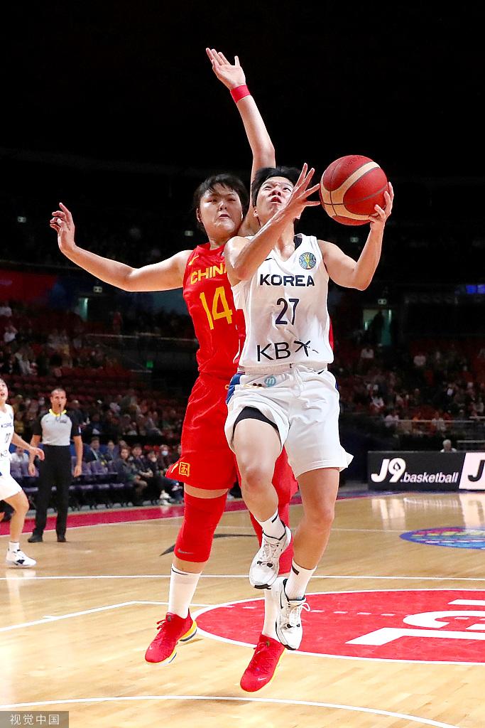 国家队在世界杯前夕进行国际篮球友谊赛